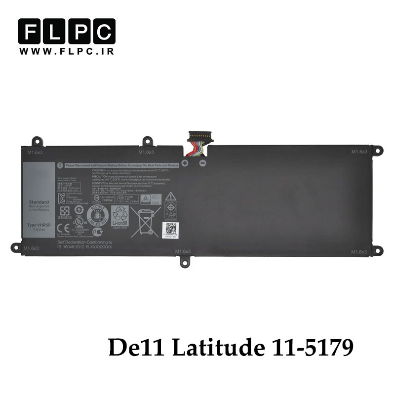 باتری لپ تاپ دل Dell Latitude 11-5179 _3400mAh برند MM