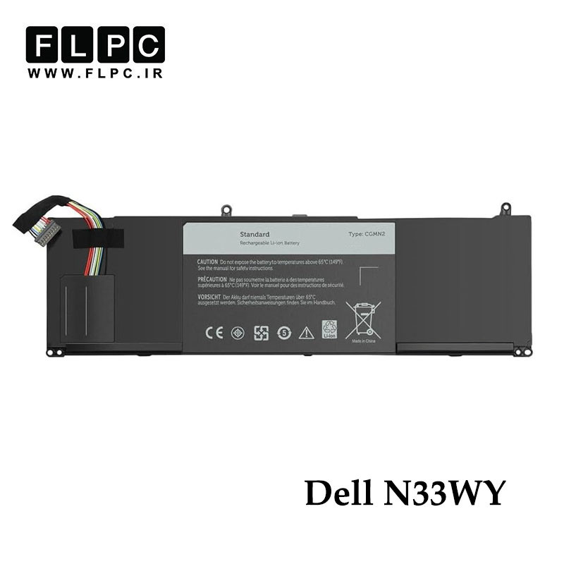باتری لپ تاپ دل Dell N33WY _3400mAh برند MM