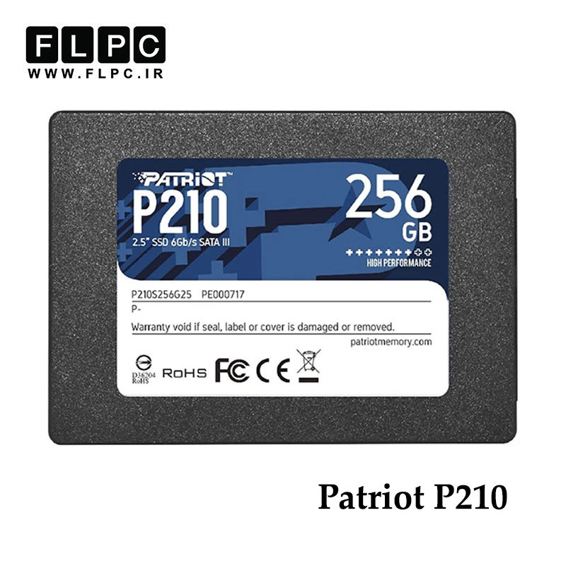هارد SSD لپ تاپ 256 گیگابایت Patriot مدل P210