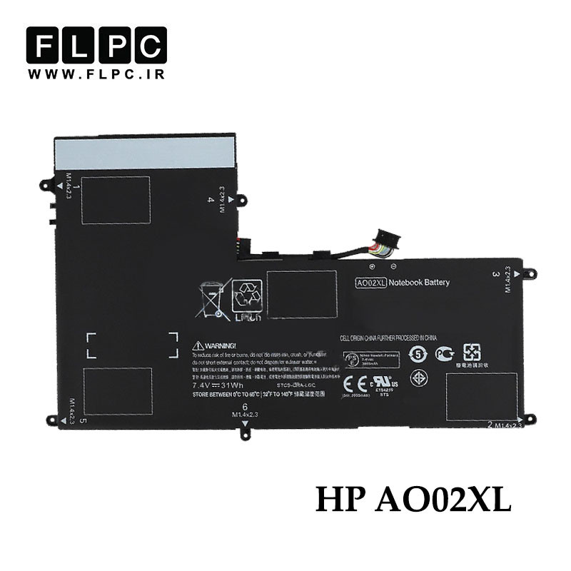 باتری لپ تاپ اچ پی HP AO02XL _4000mAh برند MM
