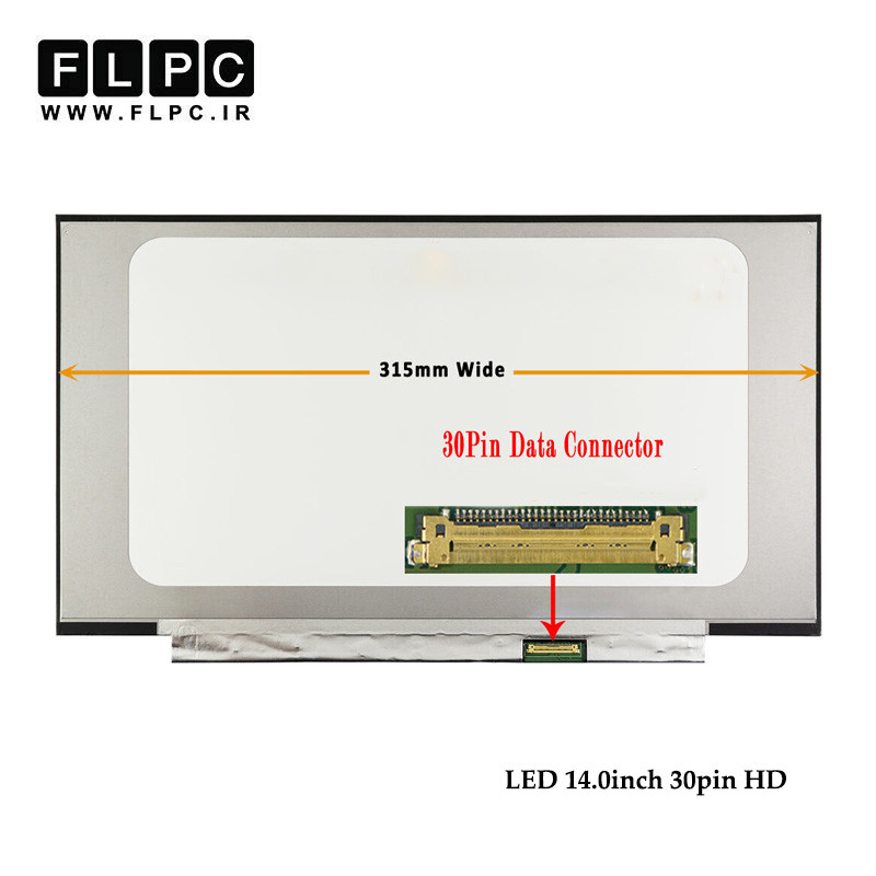 ال ای دی لپ تاپ 14.0 نازک 30 پین HD براق بدون جاپیچ 31.5cm