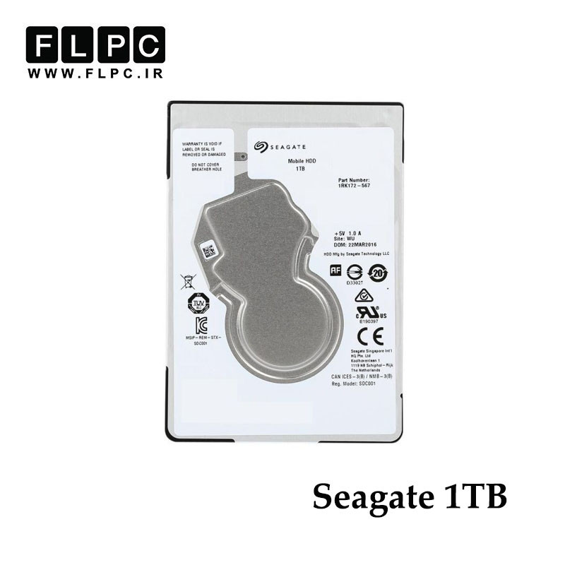 هارد HDD لپ تاپ 1 ترابایت Seagate اسلیم مدل ST1000LM035 کارکرده