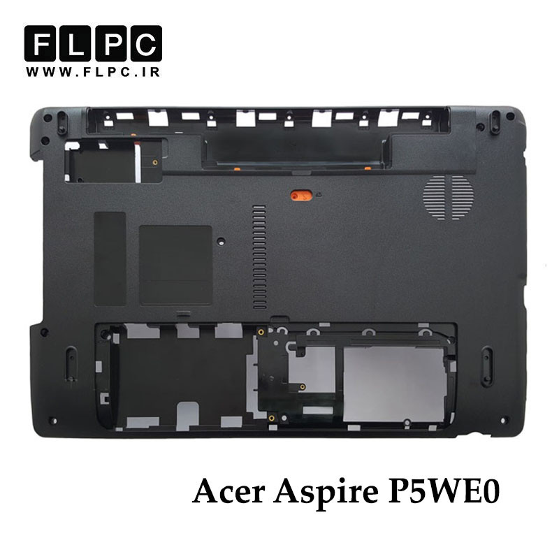 قاب کف لپ تاپ ایسر Acer Aspire P5WE0 _Cover D مشکی- بدون پلاستیک کف