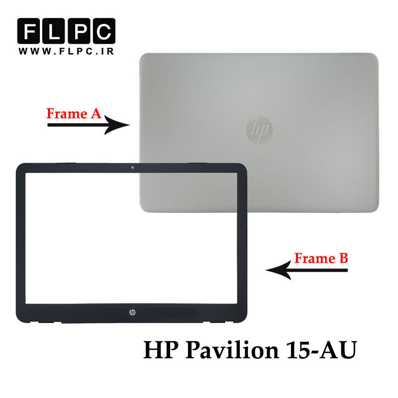 قاب پشت و جلو لپ تاپ اچ پی HP Pavilion 15-AU _Cover A+B