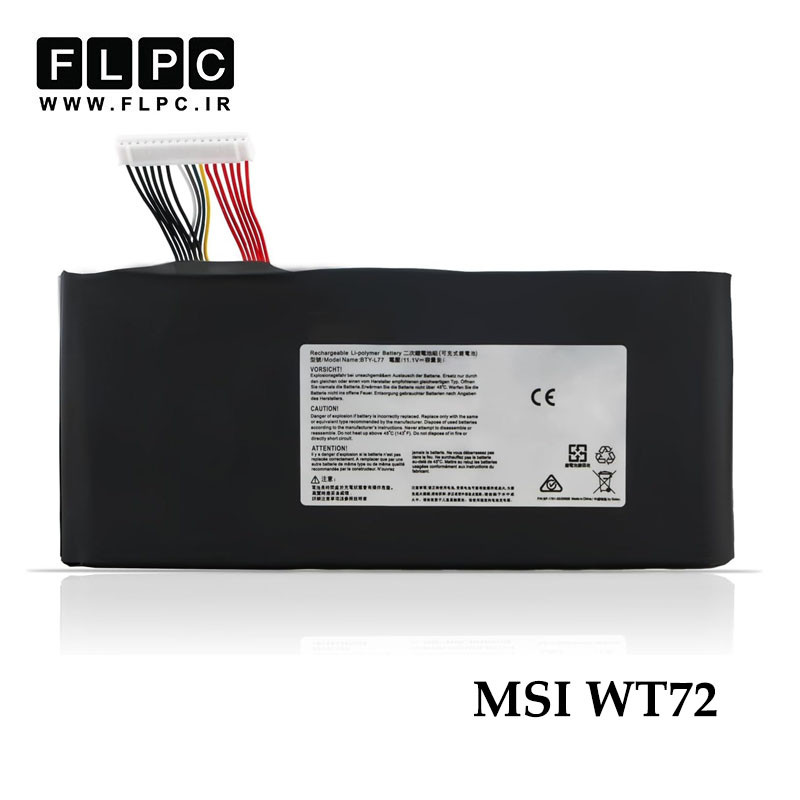 باتری لپ تاپ ام اس آی MSI WT72 _6600mAh برند MM