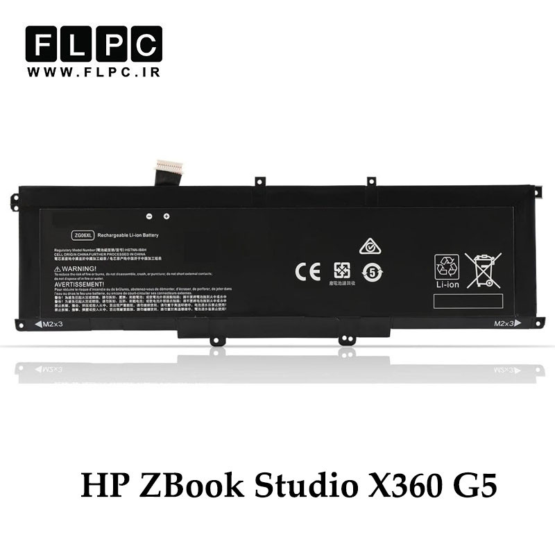 باتری لپ تاپ اچ پی HP ZBook Studio X360 G5 _6200mAh برند MM