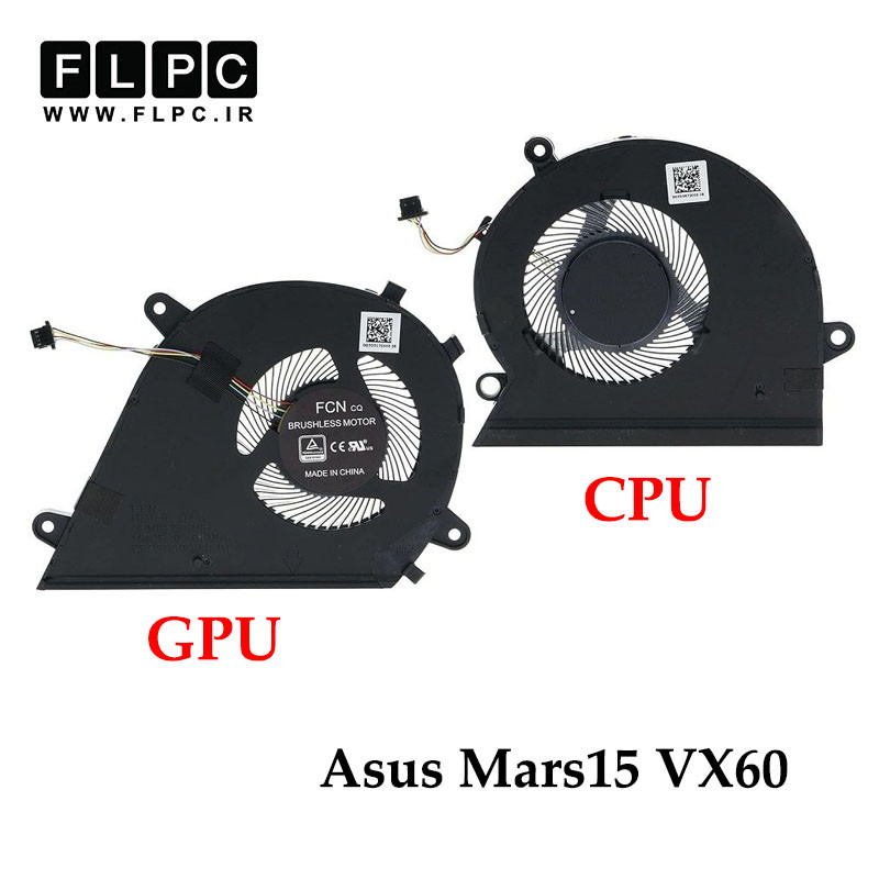 فن لپ تاپ ایسوس Asus Mars15 VX60 چهارسیم- اورجینال