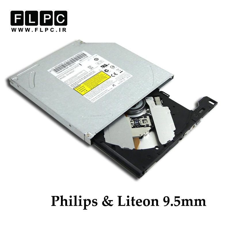درایو لپ تاپ دی وی دی رایتر Philips & Liteon Sata Superslim _9.5mm ریفر