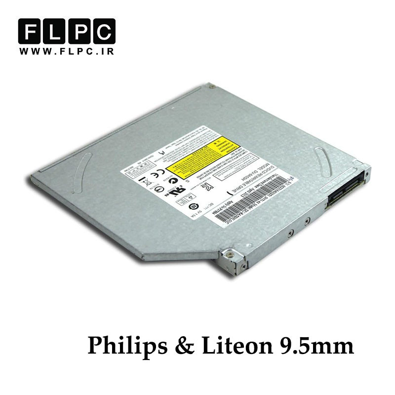 درایو لپ تاپ دی وی دی رایتر Philips & Liteon Sata Superslim _9.5mm ریفر