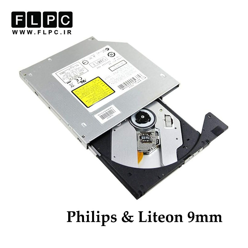 درایو لپ تاپ دی وی دی رایتر Philips & Liteon Sata Superslim _9mm ریفر