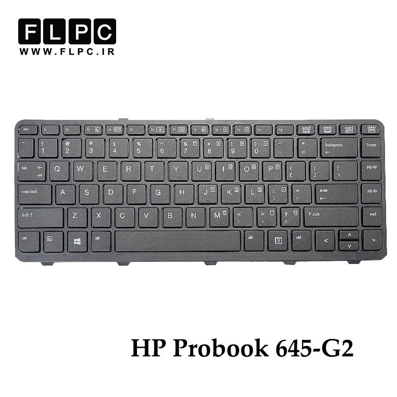 کیبورد لپ تاپ اچ پی HP Probook 645-G2 فلت سمت راست با دو جاپیچ